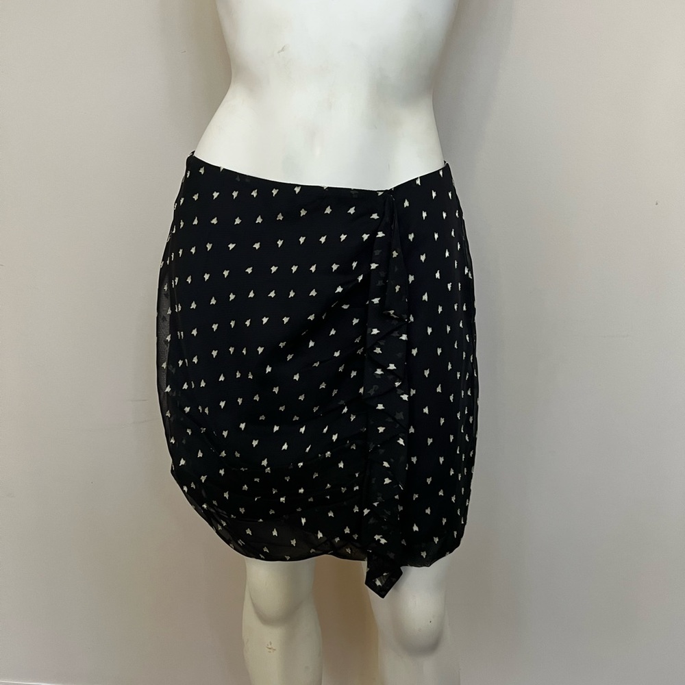 FiveSeventyFive Patterned Mini Skirt, size S